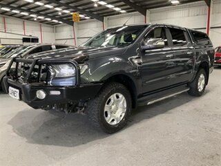 2016 Ford Ranger PX MkII XLT 3.2 (4x4) Grey 6 Speed Automatic Double Cab Pick Up.