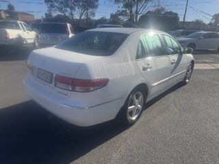 2006 Honda Accord 40 MY06 Upgrade VTi White 5 Speed Automatic Sedan
