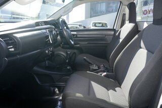 2019 Toyota Hilux GUN135R Workmate 4x2 Hi-Rider Glacier White 6 Speed Manual Cab Chassis