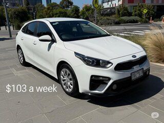 2020 Kia Cerato BD MY20 S White 6 Speed Sports Automatic Hatchback.