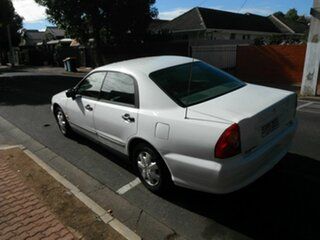 2002 Mitsubishi Magna TJ Executive White 4 Speed Automatic Sedan