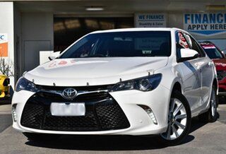 2016 Toyota Camry ASV50R MY16 Atara S White 6 Speed Automatic Sedan.