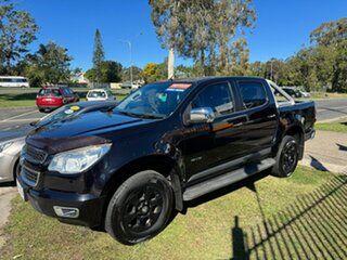 2012 Holden Colorado RG MY13 LTZ Crew Cab 4x2 Black 5 Speed Manual Utility.