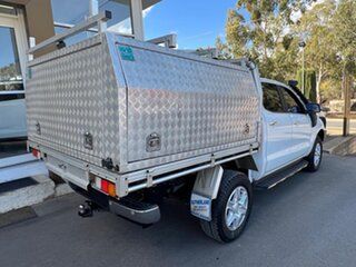 2015 Ford Ranger PX MkII XLT Double Cab White 6 Speed Sports Automatic Double Cab