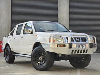2006 Nissan Navara D22 S2 ST-R White 5 Speed Manual Utility