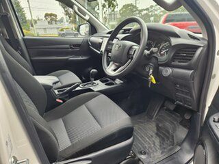 2024 Toyota Hilux TGN121R Workmate Double Cab 4x2 Glacier White 6 Speed Sports Automatic Utility