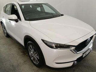 2020 Mazda CX-5 KF4WLA Akera SKYACTIV-Drive i-ACTIV AWD White 6 Speed Sports Automatic Wagon.
