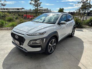 2020 Hyundai Kona OS.3 MY20 Highlander 2WD White 6 Speed Sports Automatic Wagon.