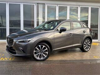 2025 Mazda CX-3 DK2W7A G20 SKYACTIV-Drive FWD Pure Machine Grey 6 Speed Sports Automatic Wagon.