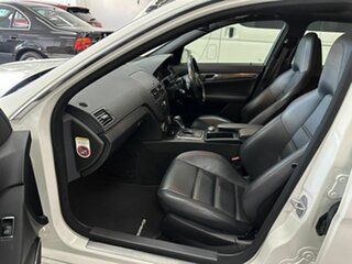 2009 Mercedes-Benz C-Class W204 C63 AMG White 7 Speed Sports Automatic Sedan