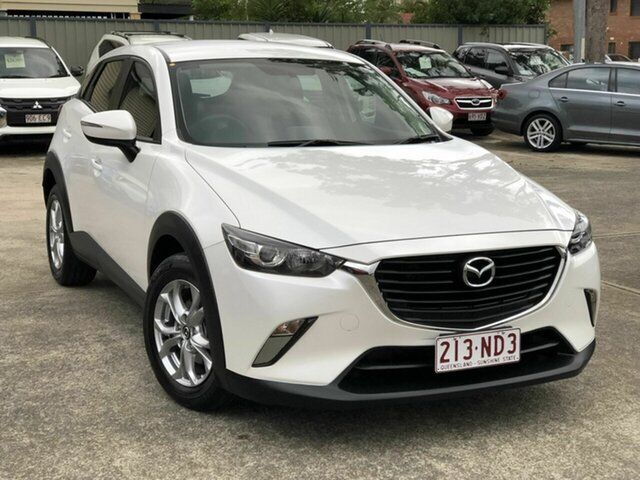 Used Mazda CX-3 DK2W7A Maxx SKYACTIV-Drive Chermside, 2016 Mazda CX-3 DK2W7A Maxx SKYACTIV-Drive White 6 Speed Sports Automatic Wagon