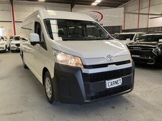 2020 Toyota HiAce GDH322R Slwb Commuter (12 Seats) White 6 Speed Auto Sequential Bus.