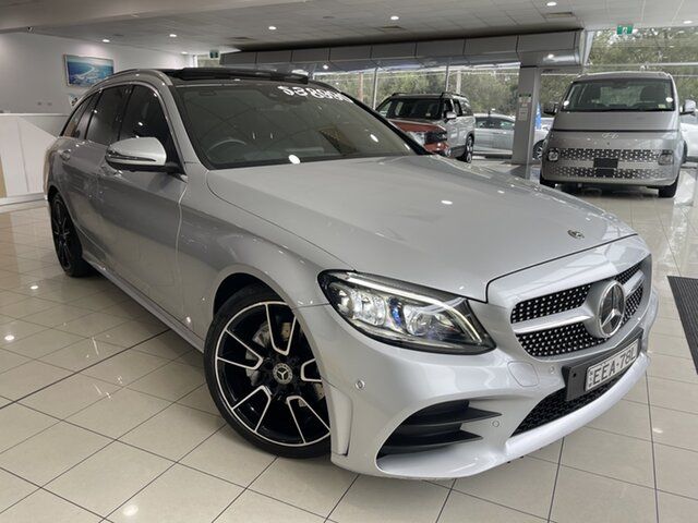 Used Mercedes-Benz C200 205 MY19 EQ (Hybrid) Narrabeen, 2019 Mercedes-Benz C200 205 MY19 EQ (Hybrid) Silver, Chrome 9 Speed Automatic G-Tronic Estate