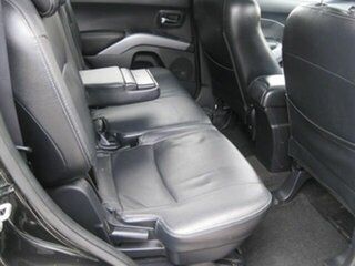 2008 Mitsubishi Outlander ZG MY08 VR-X Black 6 Speed Sports Automatic Wagon