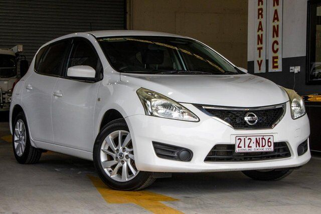 Used Nissan Pulsar C12 ST Aspley, 2013 Nissan Pulsar C12 ST White 1 Speed Constant Variable Hatchback