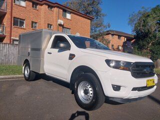 2019 Ford Ranger PX MkIII MY19 XL 2.2 Hi-Rider (4x2) White 6 Speed Automatic Cab Chassis.
