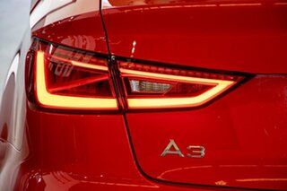 2014 Audi A3 8V MY14 Attraction S Tronic Red 7 Speed Sports Automatic Dual Clutch Sedan