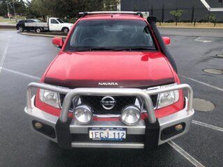 2012 Nissan Navara D40 S6 MY12 ST Red 6 Speed Manual Utility