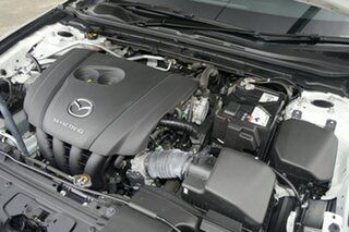 2019 Mazda 3 BP2S7A G20 SKYACTIV-Drive Pure White 6 Speed Sports Automatic Sedan