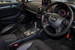 2014 Audi A3 8V MY14 Attraction S Tronic Red 7 Speed Sports Automatic Dual Clutch Sedan