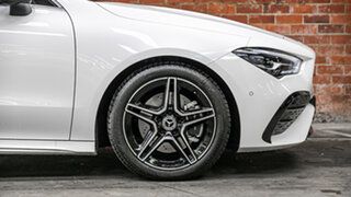 2024 Mercedes-Benz CLA-Class C118 804+054MY CLA200 DCT White 7 Speed Sports Automatic Dual Clutch