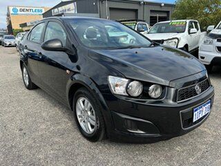 2015 Holden Barina Black 6 Speed Automatic Sedan.