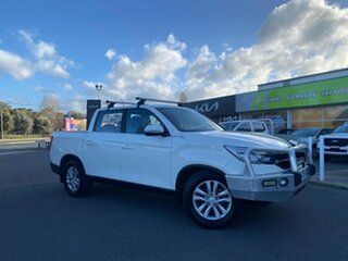 2019 Ssangyong Musso ELX White Sports Automatic Dual Cab Utility