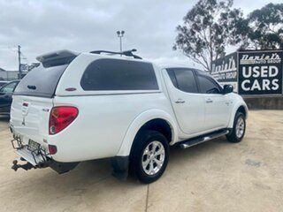 2010 Mitsubishi Triton GLX-R White Manual Dual Cab Utility