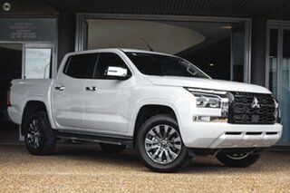 2024 Mitsubishi Triton MV MY24.5 GLS Pick-up Double Cab 4x4 White Diamond 6 Speed Sports Automatic.