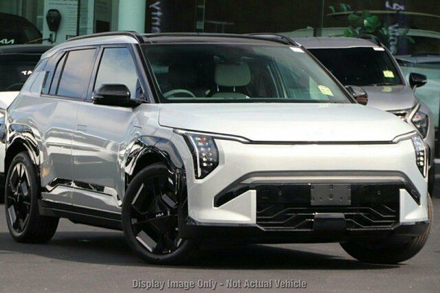 Demo Kia EV3 SV MY25 GT-Line 2WD Long Range Wangara, 2025 Kia EV3 SV MY25 GT-Line 2WD Long Range Snow White Pearl 1 Speed Reduction Gear Wagon