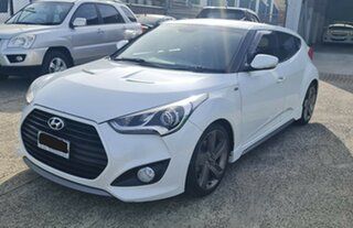 2014 Hyundai Veloster FS3 SR Turbo White 6 Speed Automatic Coupe.