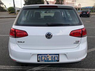 2016 Volkswagen Golf VII MY16 92TSI DSG Comfortline White 7 Speed Sports Automatic Dual Clutch