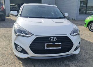 2014 Hyundai Veloster FS3 SR Turbo White 6 Speed Automatic Coupe.