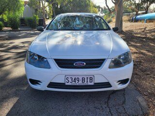 2008 Ford Falcon BF Mk II Futura White 4 Speed Sports Automatic Sedan