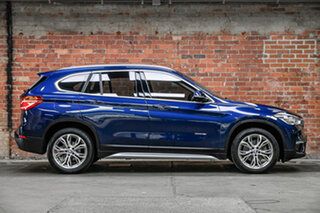 2018 BMW X1 F48 sDrive18i D-CT Mediterran Blue Metallic 7 Speed Sports Automatic Dual Clutch Wagon