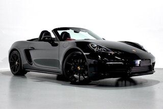 2017 Porsche 718 982 MY17 Boxster PDK Black 7 Speed Sports Automatic Dual Clutch Convertible.