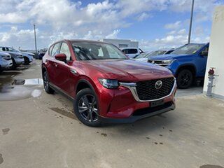 2025 Mazda CX-60 C60B G40E Pure Hybrid Soul Red Crystal 8 Speed Automatic Wagon.