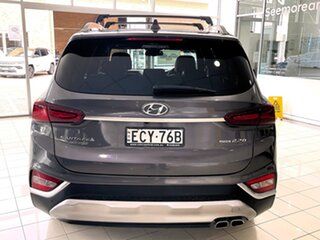 2019 Hyundai Santa Fe TM Highlander CRDi Dark Burg AWD Silver, Chrome 8 Speed Automatic Wagon