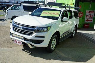 2017 Holden Colorado RG MY17 LS Crew Cab 4x2 White 6 Speed Sports Automatic Cab Chassis