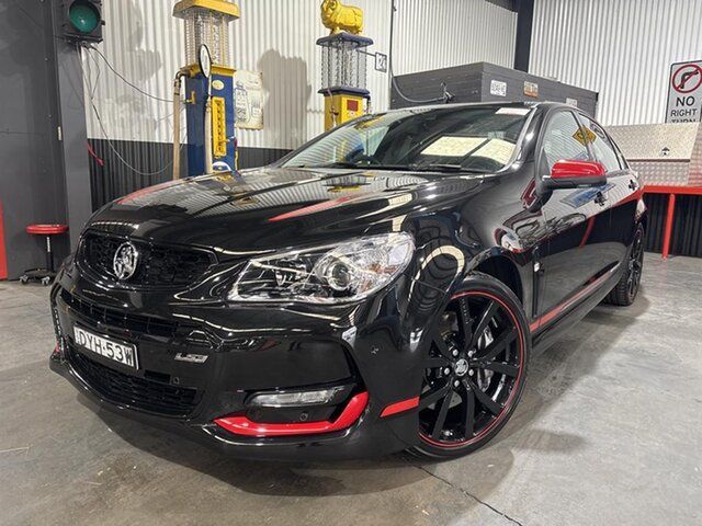 Used Holden Commodore VF II MY17 SS-V Redline Motorsport Edt McGraths Hill, 2017 Holden Commodore VF II MY17 SS-V Redline Motorsport Edt Black 6 Speed Manual Sedan