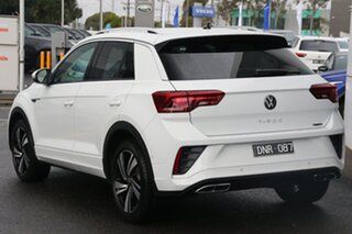 2023 Volkswagen T-ROC D11 MY23 140TSI DSG 4MOTION R-Line White 7 Speed Sports Automatic Dual Clutch.