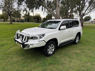 2020 Toyota Landcruiser Prado GDJ150R GXL Glacier White 6 Speed Sports Automatic Wagon.