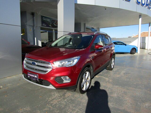 Used Ford Escape ZG MY18 Trend (FWD) Bundaberg, 2018 Ford Escape ZG MY18 Trend (FWD) Red 6 Speed Automatic SUV