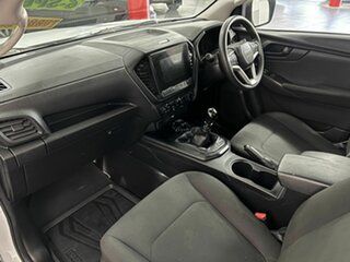 2021 Isuzu D-MAX RG MY22 SX 4x2 High Ride White 6 Speed Manual Cab Chassis