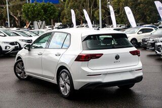 2025 Volkswagen Golf 8.5 MY25 110TSI Life Pure White 8 Speed Sports Automatic Hatchback.