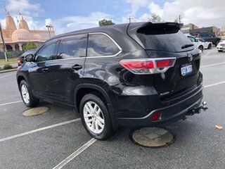 2015 Toyota Kluger GSU50R GX 2WD Black 6 Speed Sports Automatic Wagon