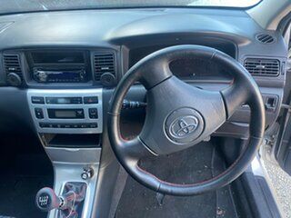 2003 Toyota Corolla ZZE123R Sportivo Silver Ash 6 Speed Manual Hatchback