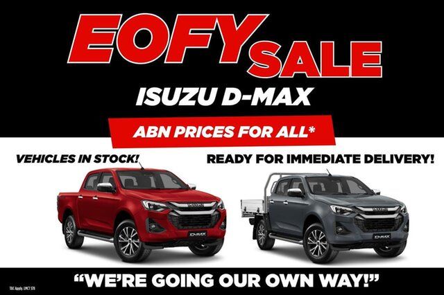 New Isuzu D-MAX RG MY24 SX Crew Cab Keysborough, 2024 Isuzu D-MAX RG MY24 SX Crew Cab White 6 Speed Sports Automatic Cab Chassis