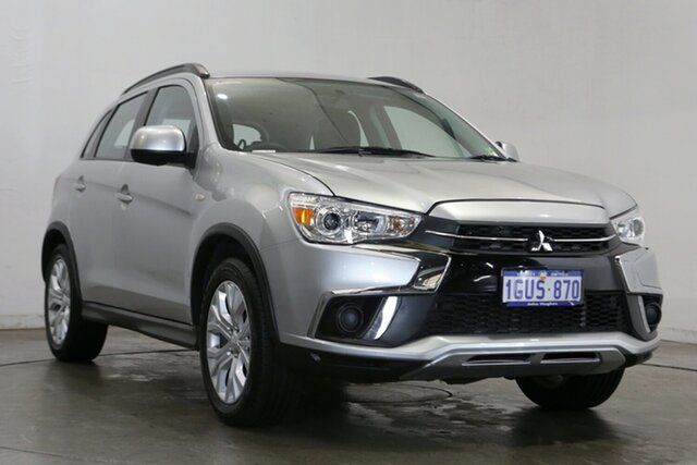 Used Mitsubishi ASX XC MY19 ES 2WD Victoria Park, 2019 Mitsubishi ASX XC MY19 ES 2WD Silver & Chrome 1 Speed Constant Variable Wagon