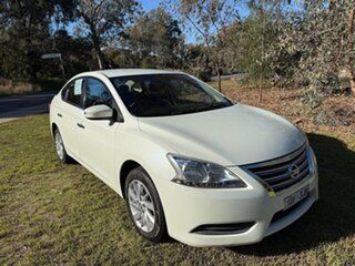 2012 Nissan Pulsar B17 ST White 1 Speed Constant Variable Sedan